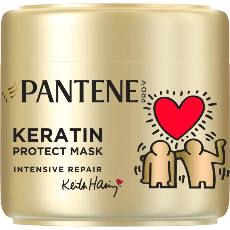 Маска для волосся Pantene Pro-V Keith Haring Artist Edition Інтенсивне відновлення з кератином 300 мл (8700216779180)