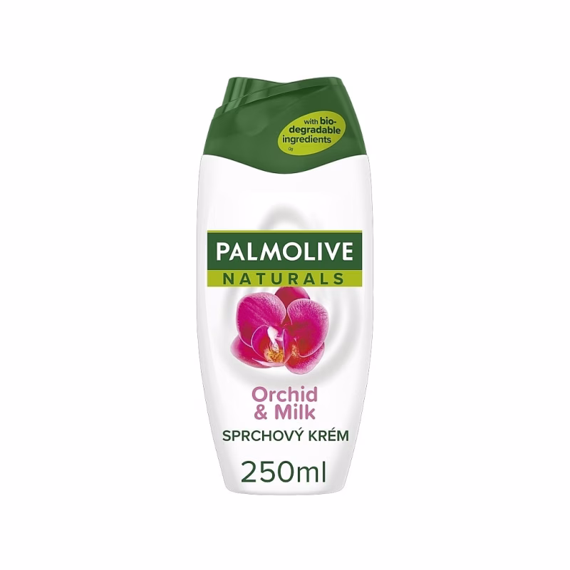Гель для душу Palmolive Naturals Орхідея та молочко Зволожувальний 250 мл (8714789732947)