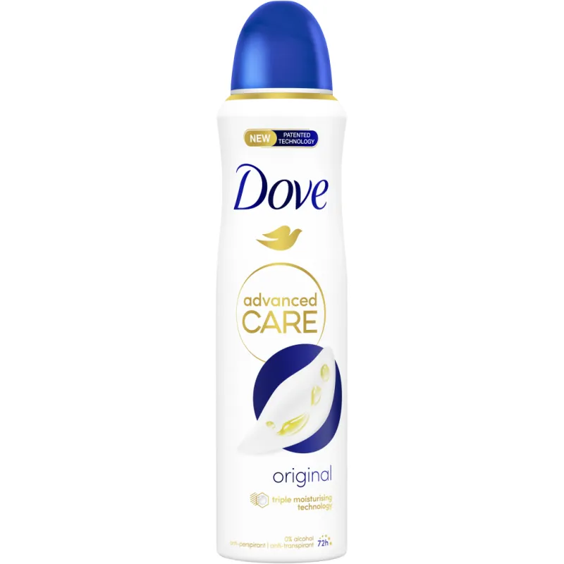 Антиперспірант Dove Оригінал 150 мл (8720181291692/8720181291715)