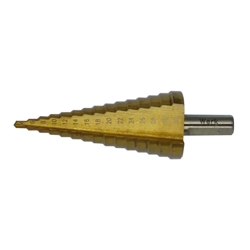 Сверло Werk ступенчатое по металлу 4-32 мм (88828)