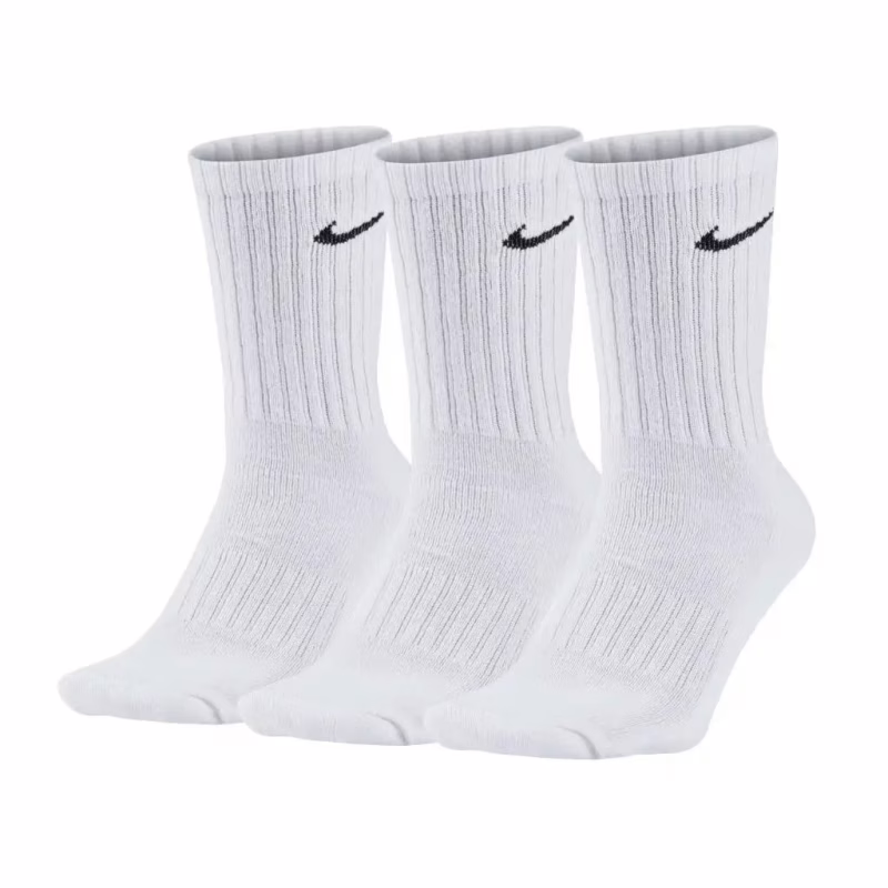 Шкарпетки Nike U NK EVERYDAY LTWT CREW 3PR SX7676-100 38-42 3 пари Білі (888407237270)