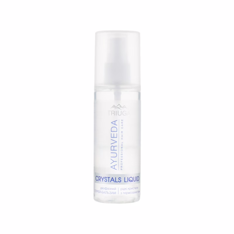 Спрей для волос Triuga Ayurveda Crystals Liquid Двухфазный бальзам 120 мл (8908003544885)