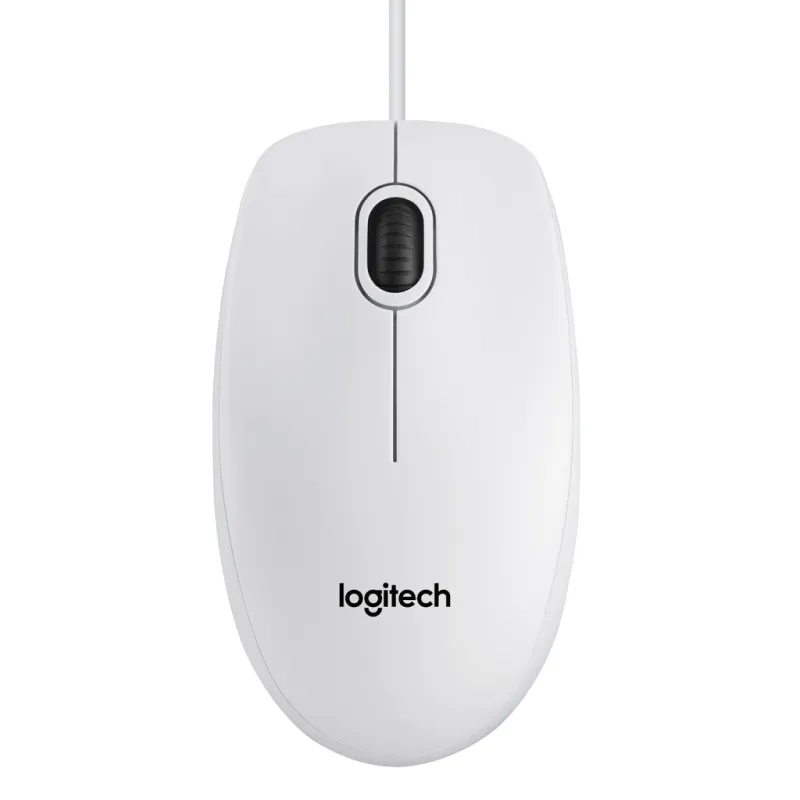 Мишка Logitech B100 White (910-003360)