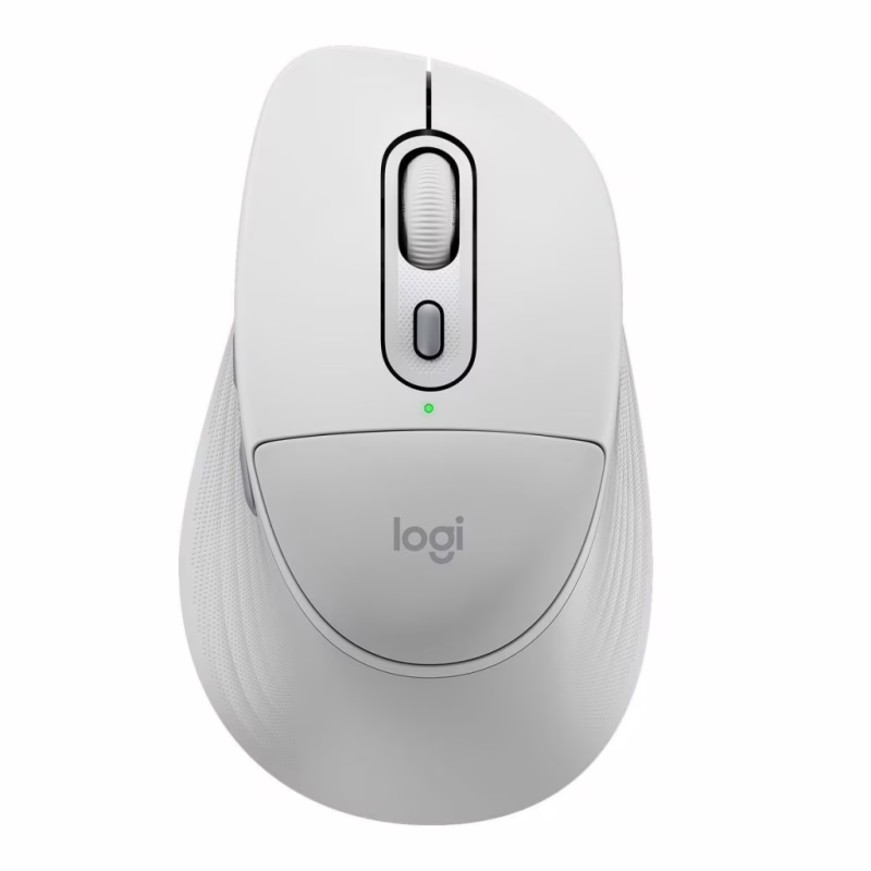 Мишка Logitech Signature Comfort Plus M850L Wireless/USB-C Off-White (910-007716)