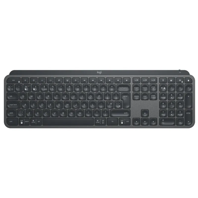 Клавиатура Logitech MX Keys Advanced for Business Wireless Illuminated UA Graphite (920-010251)