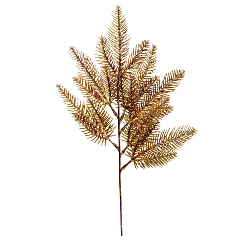 Декоративна гілка YES! Fun хвойна, 50см, гліттер (974597)