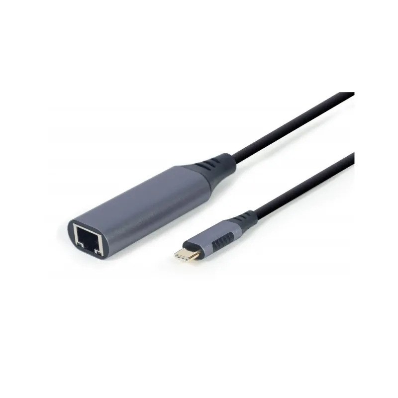 Адаптер USB-C to RJ45 Ethernet 1000Mbps Cablexpert (A-USB3C-LAN-01)