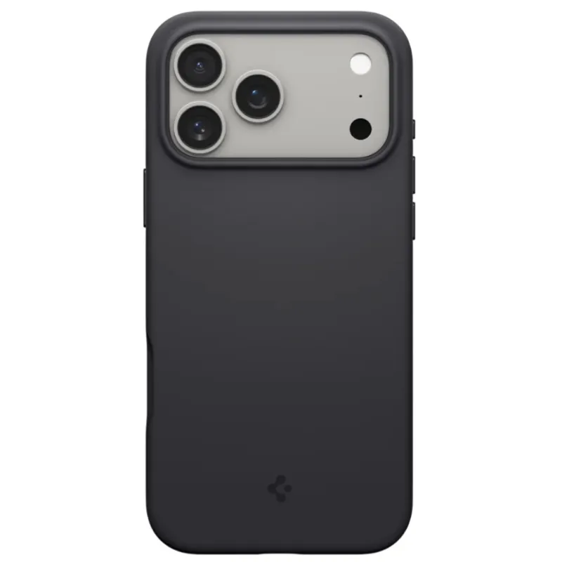 Чохол до мобільного телефона Spigen Silicone Fit MagFit iPhone 17 Pro Black (ACS10335)