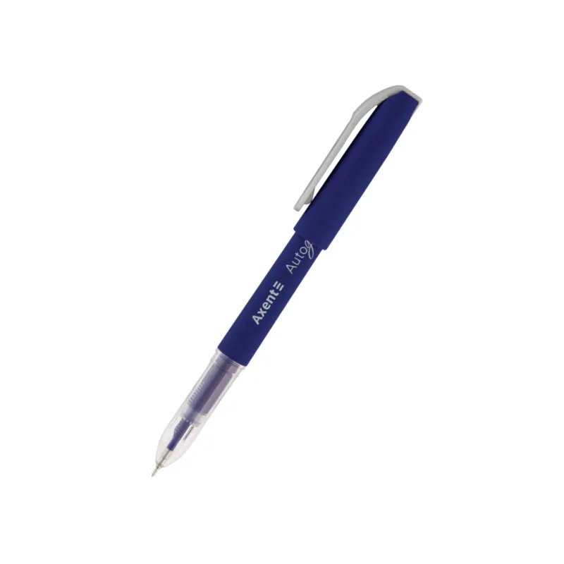 Ручка гелевая Axent Autographe 0.5 мм Синяя (AG1007-02-A)