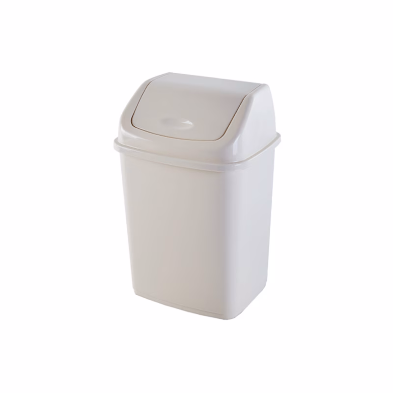 Контейнер для сміття Алеана Біла троянда 5 л (алн 122061/біла роза)