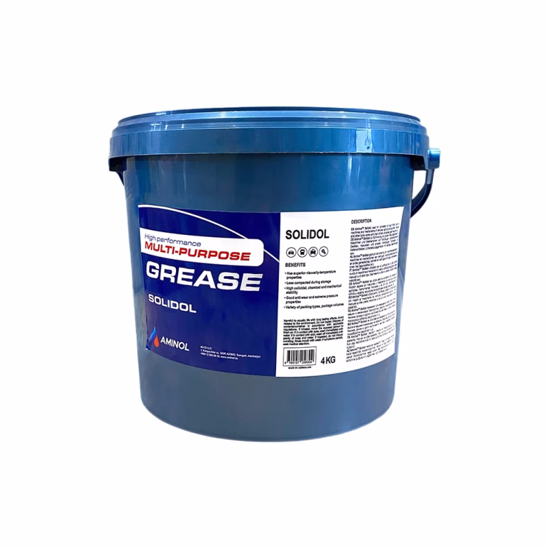 Мастило автомобільне Aminol Солідол пластик(4кг) (АМ171301)