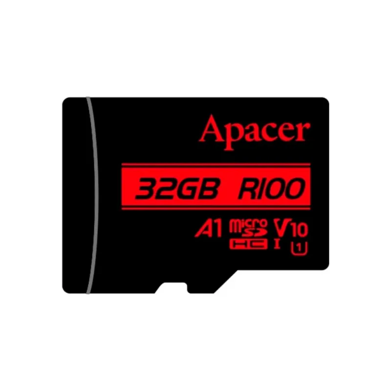 Карта пам'яті Apacer 32GB microSD class 10 UHS-I V10 A1 (AP32GMCSH10UB-RA)