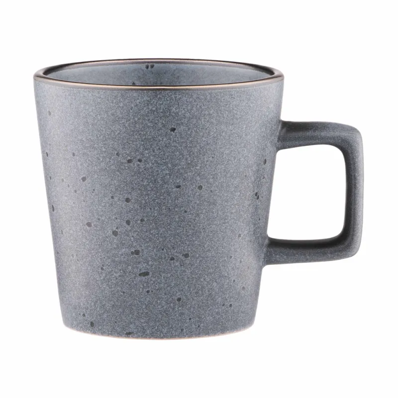 Чашка Ardesto Fasano, 310мл, кераміка, сірий темний (AR0331FDG)