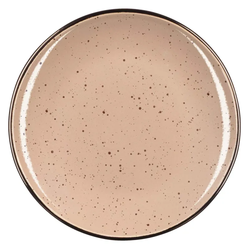 Тарілка Ardesto Emilia, 20см, кераміка, коричневий (AR0819EBR)