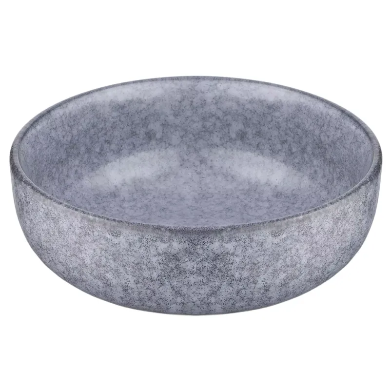 Салатник Ardesto Loreto, 650мл, 15.5см, порцеляна, сірий (AR1015LG)