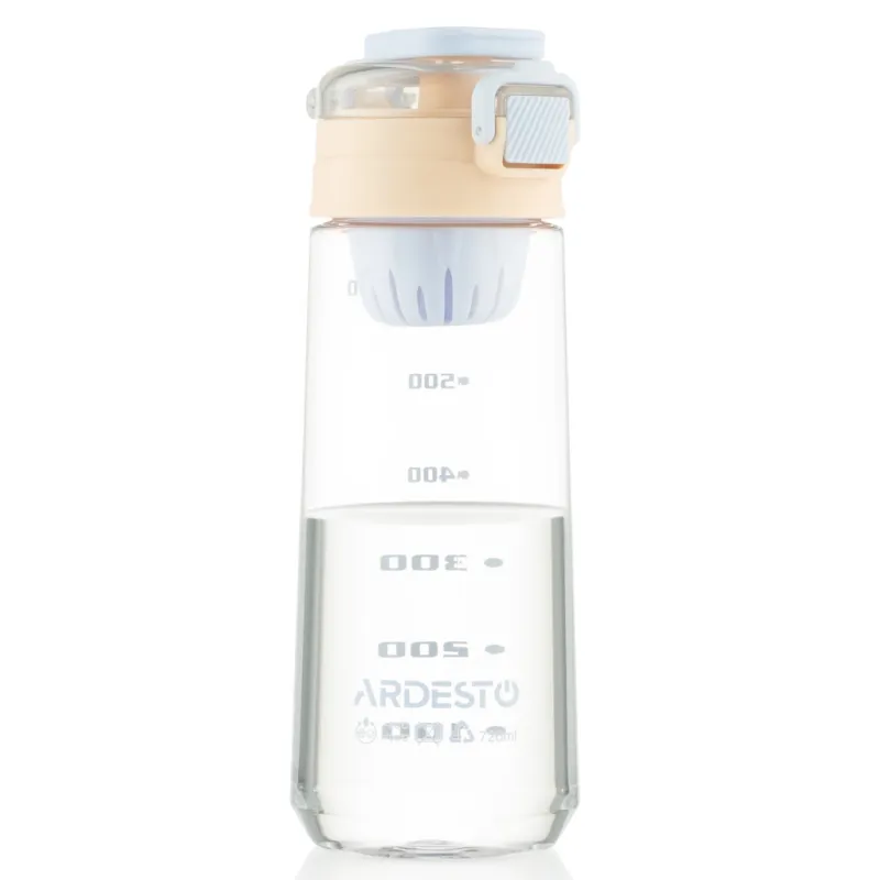 Бутылка для воды Ardesto Duo 720мл рожевий, фіолетовий (AR2272DO)