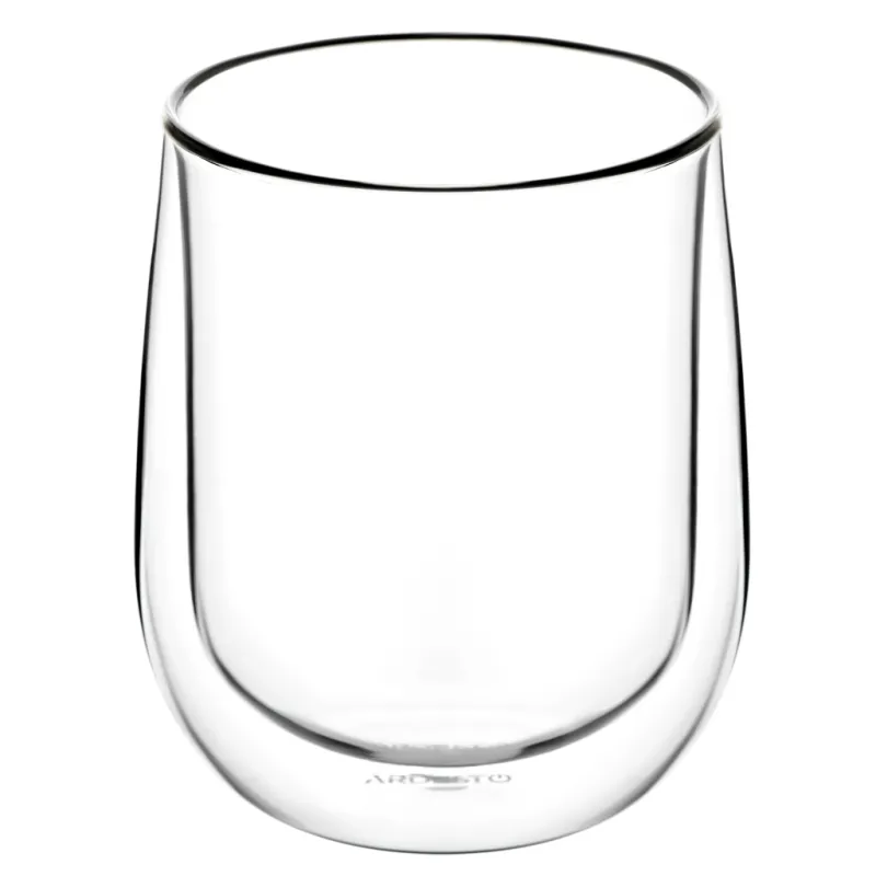 Набір склянок Ardesto з подвійними стінками BR 360 мл 2 шт прозорий (AR2636BR)
