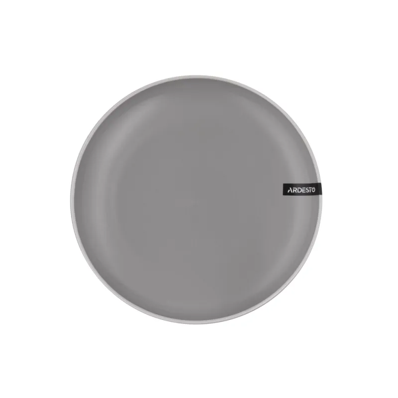 Тарілка Ardesto Cremona Dessert 19 см Dusty Grey (AR2919GRC)