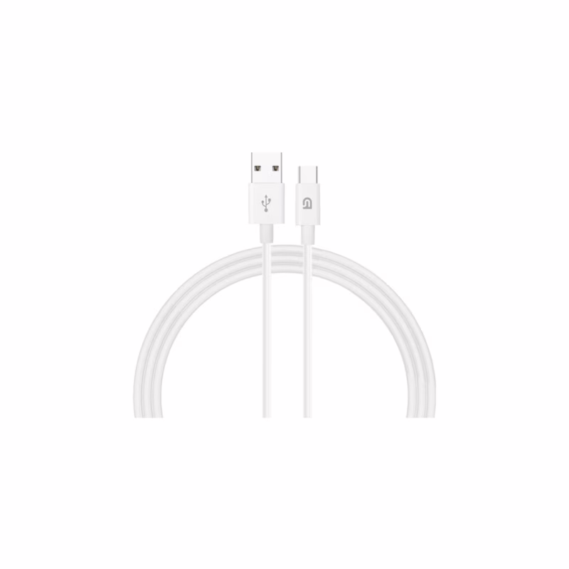 Дата кабель USB 2.0 AM to USB-C 1.2m AMD718L white Armorstandart (ARM64298)