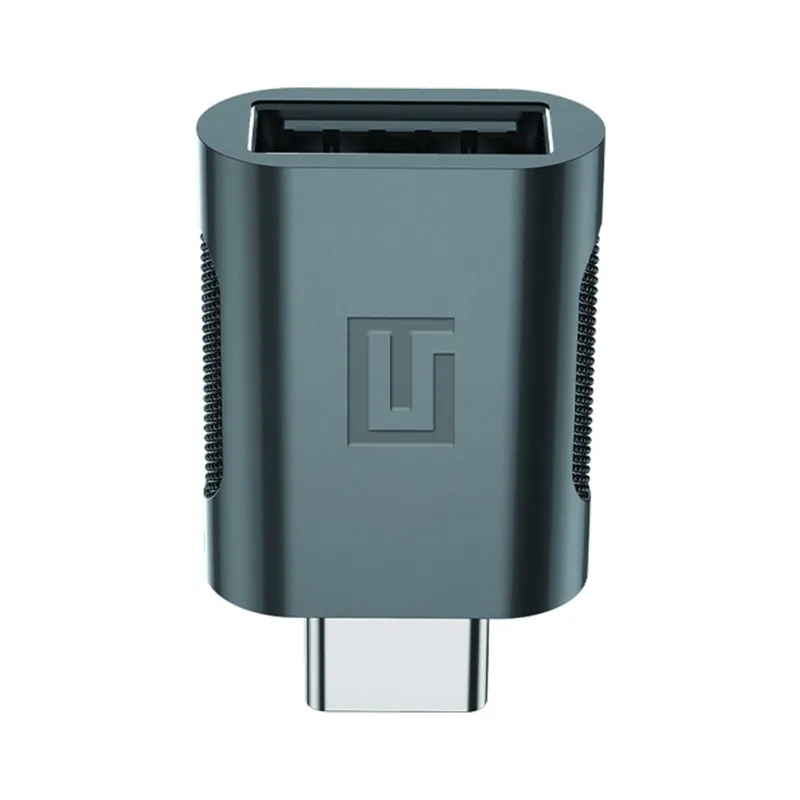 Перехідник OTG USB 2.0 AF to USB-C Space Grey Armorstandart (ARM69356)