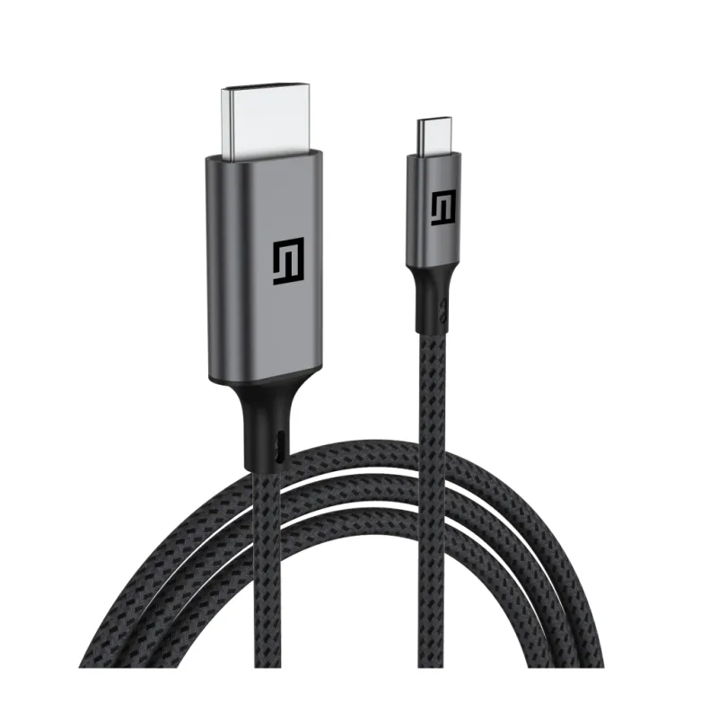 Кабель мультимедійний USB-C to HDMI M 2.0m 4K60Hz black Armorstandart (ARM76891)