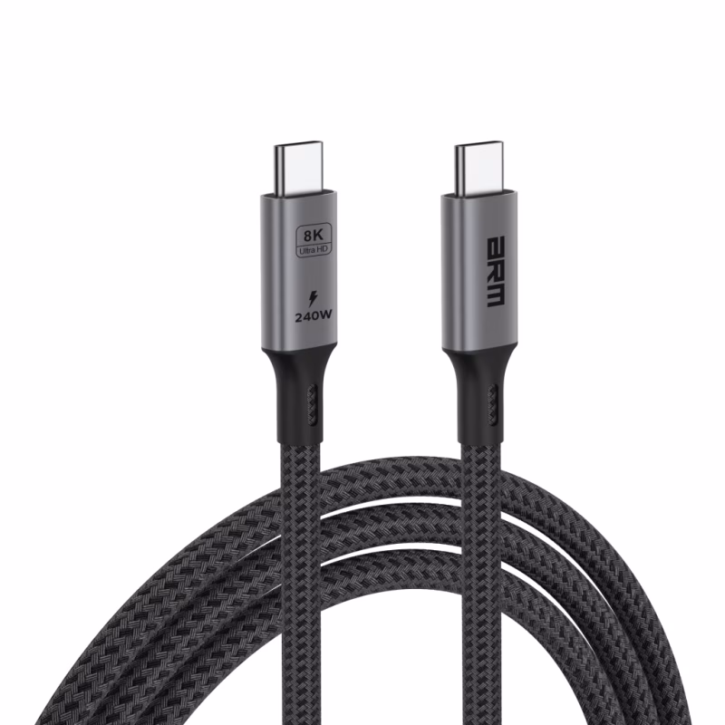 Дата кабель USB-C to USB-C 1.0m USB4 40Gbps 240W 8K60Hz black Armorstandart (ARM81921)