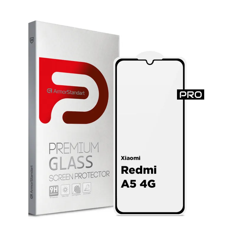 Скло захисне Armorstandart Pro Xiaomi Redmi A5 4G / Poco C71 4G Black (ARM84705)