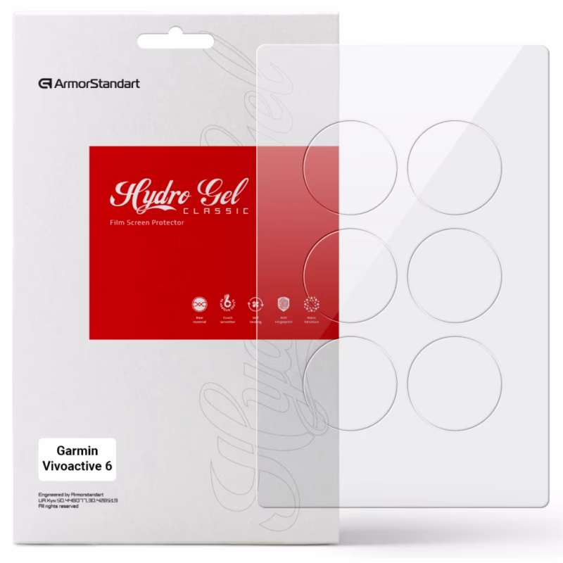 Пленка защитная Armorstandart Garmin Vivoactive 6 6 шт. (ARM86962)