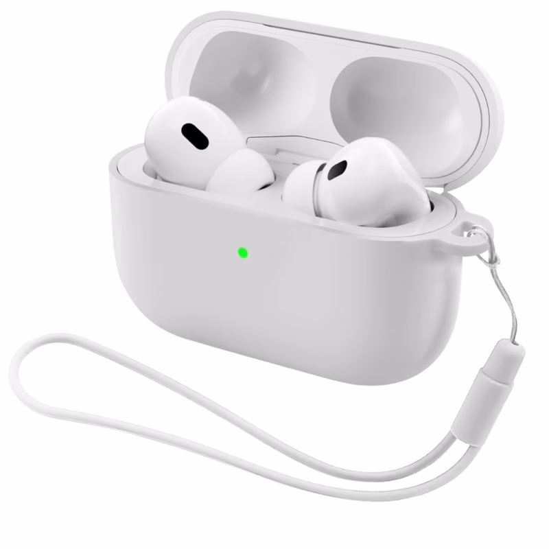 Чехол для наушников Armorstandart Silicone Case для Apple Airpods Pro 3 White (ARM88301)