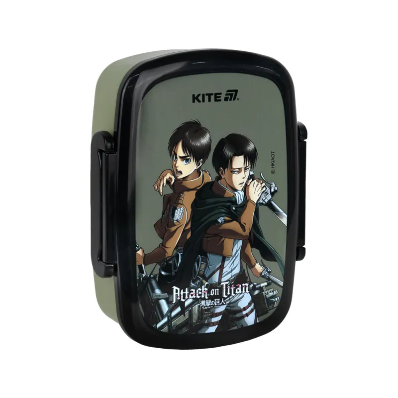 Ланч-бокс дитячий Kite Attack on Titan з наповненням, 750 мл (AT25-163)