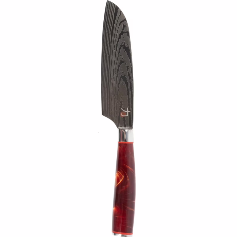 Кухонний ніж MasterPro Tetsu, сантоку, 12.5 см, коричневий (BGMP-4129-BR)