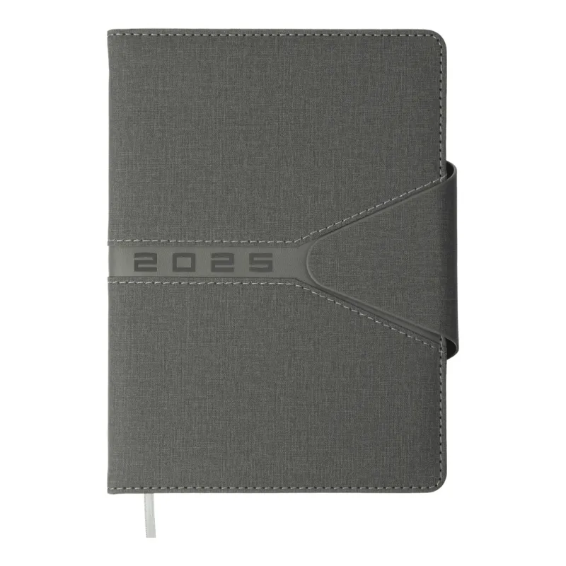 Тижневик Buromax датований 2025 NAVIGATOR, А5 сірий (BM.2124-09)