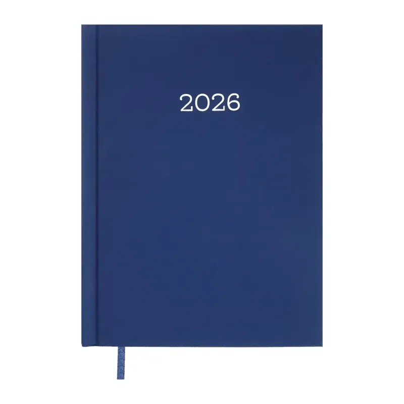 Тижневик Buromax датований 2026 MONOCHROME A5 синій (BM.2160-02)