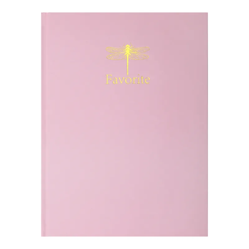 Канцелярська книга Buromax А4 FAVOURITE, PASTEL, 96 аркушів, клітинка, рожева (BM.2400-410)