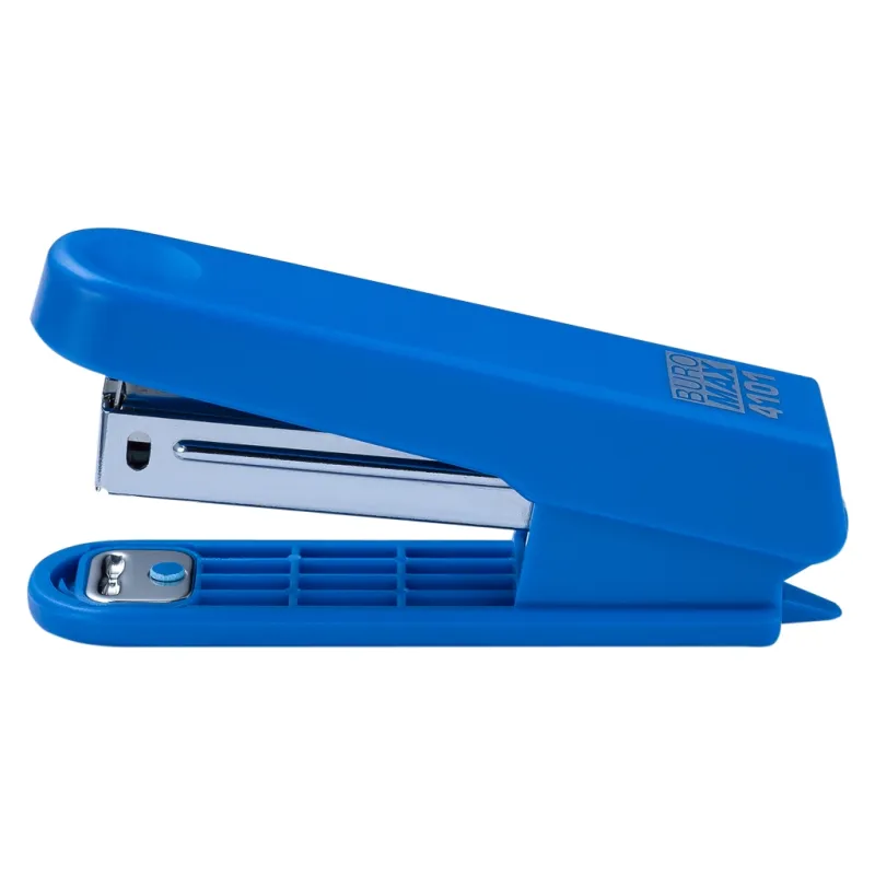 Степлер Buromax JOBMAX №10, 10 листов синий (BM.4101-02)