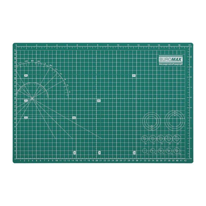 Самовідновлювальний килимок для різання Buromax А3 п'ятишаровий (BM.6507)