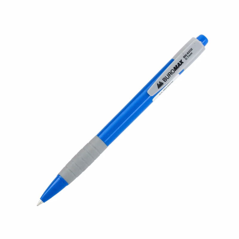 Ручка кулькова Buromax retractable JOBMAX, 0.7 мм (BM.8202)