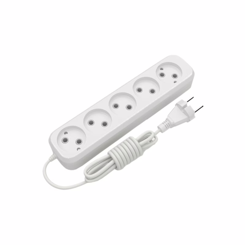 Сетевой удлинитель Electrum C-ES-1816 3.0m 5 роз, white (C-ES-1816)