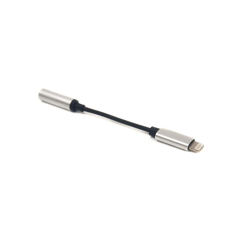 Переходник Lightning to Jack 3.5 mm, 0.1 m PowerPlant (CA910366)