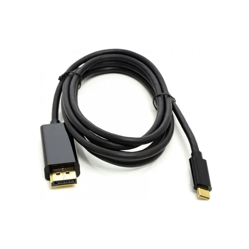 Кабель мультимедійний USB-C to DisplayPort M 1.8m Thunderbolt 3 4K PowerPlant (CA911844)