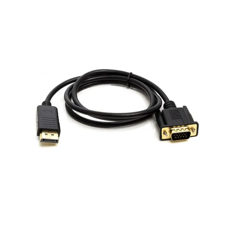 Кабель мультимедійний DisplayPort M to VGA M 1.0m PowerPlant (CA911882)