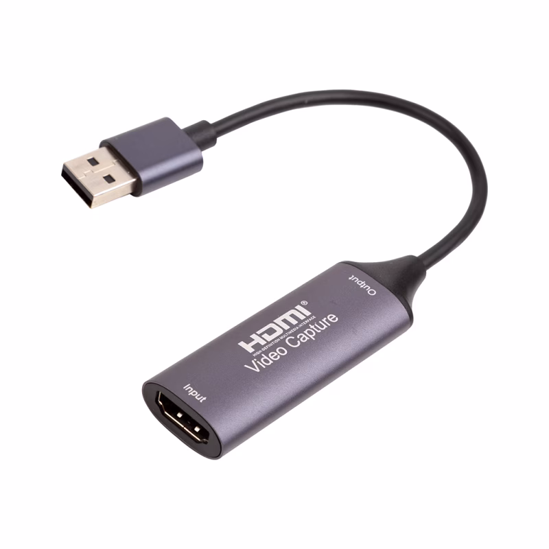 Пристрій захоплення відео PowerPlant HDVC2-C HDMI (F) - 2.0 USB (M) (CA914685)