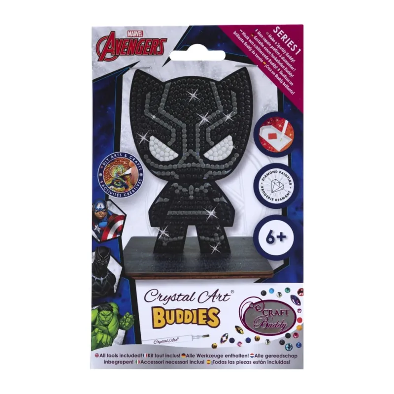 Набір для творчості Crystal Art Чорна пантера (CAFGR-MCU004)