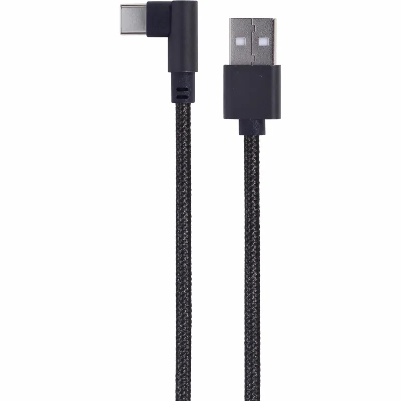 Дата кабель USB 2.0 AM to USB-C 0.2m corner Cablexpert (CC-USB2-AMCML-0.2M)