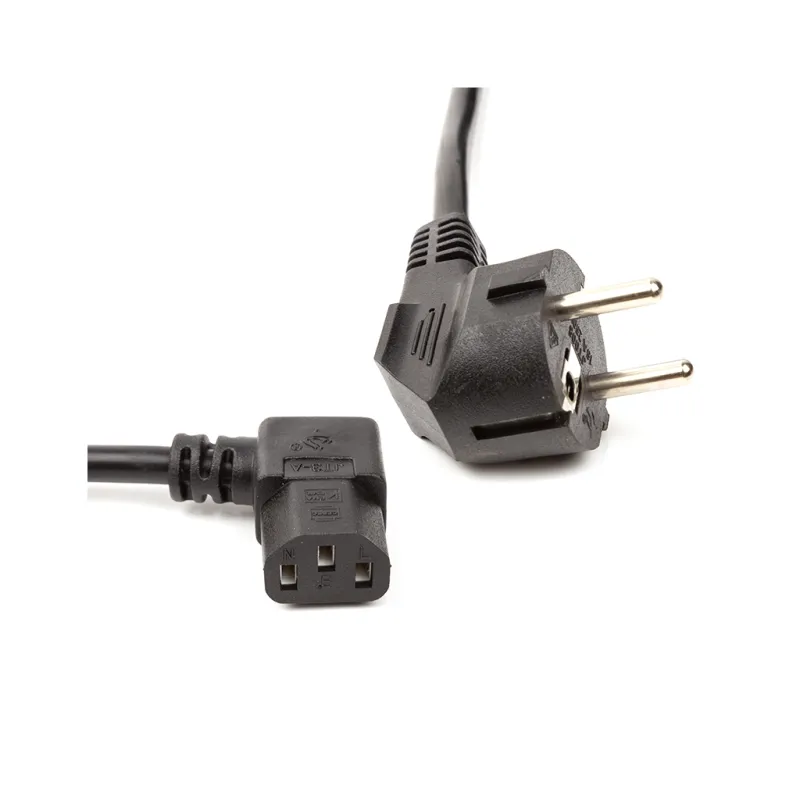 Кабель живлення C13 2.0m 90° corner PowerPlant (CC360369)