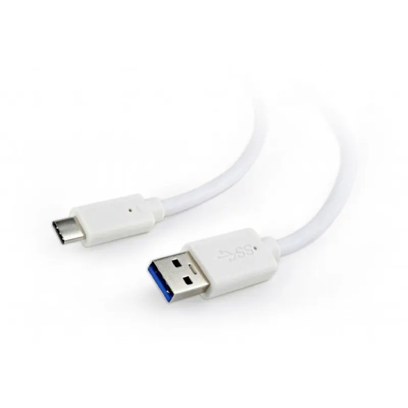 Дата кабель USB 3.0 AM to USB-C 0.5m Cablexpert (CCP-USB3-AMCM-W-0.5M)