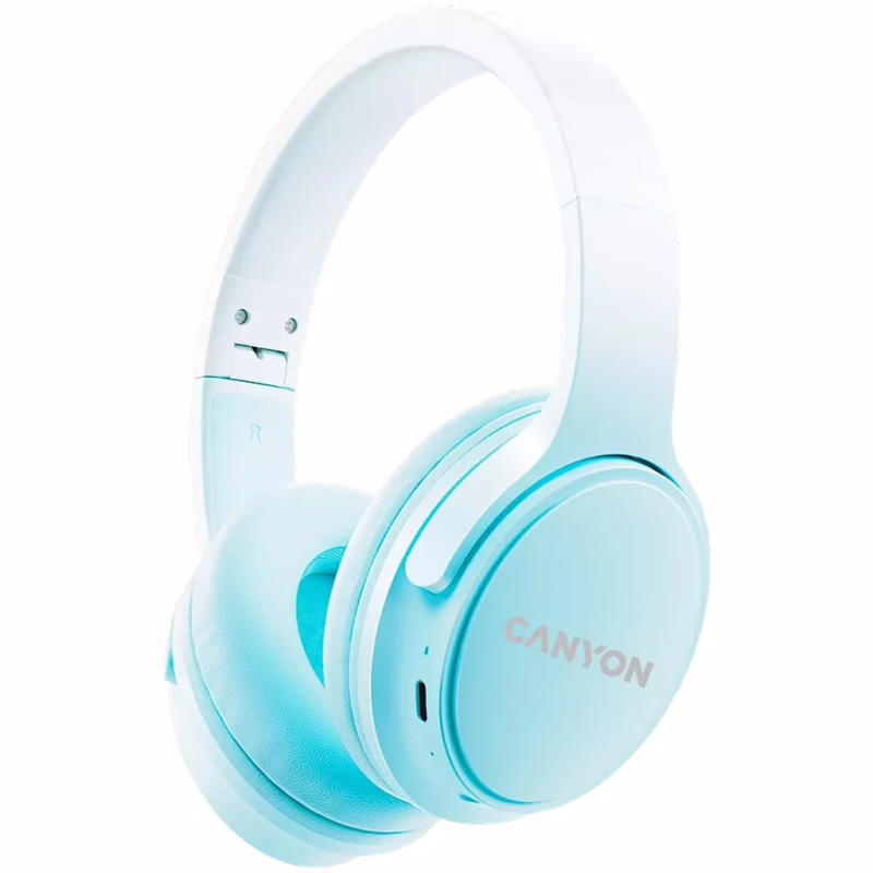 Наушники Canyon OnRiff 4 Bluetooth Blue (CNS-CBTHS4BL)