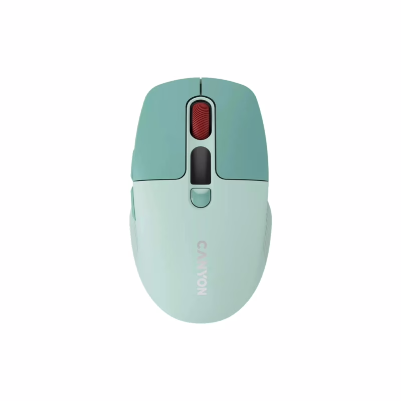Мышка Canyon MW-26 LCD Silent Wireless/Bluetooth Green (CNS-CMSW26GR)
