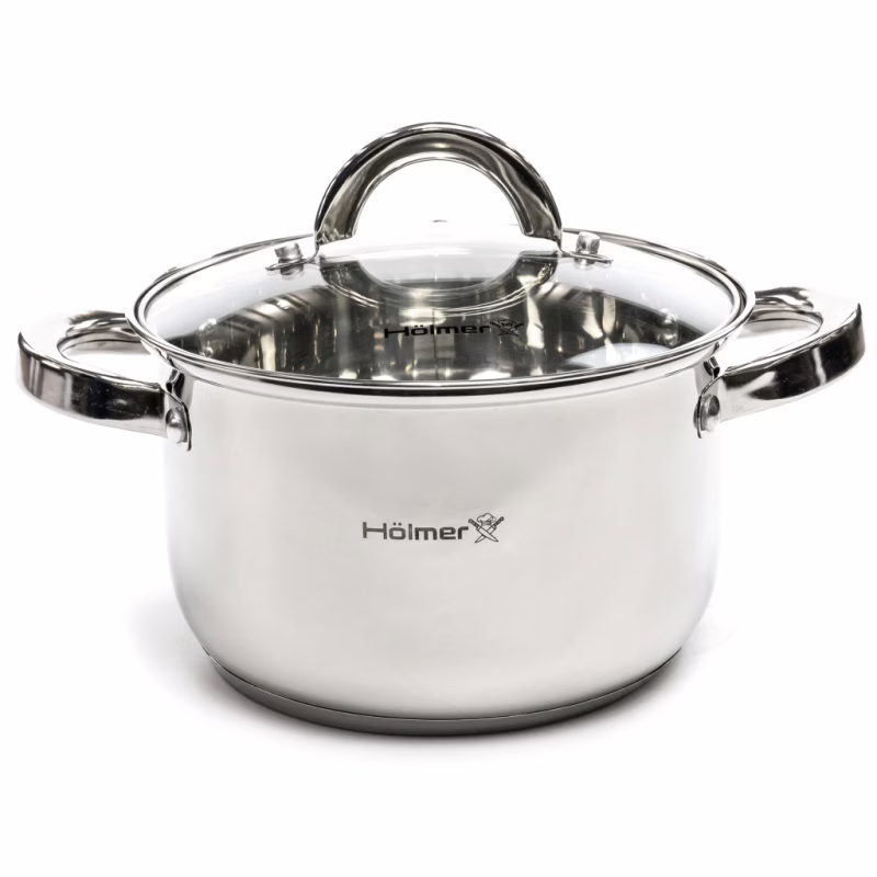Кастрюля Hölmer з кришкою 2,6л (CR-18426-SS)