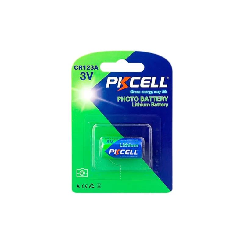 Батарейка CR 123A 3V Lithium PkCell (CR123A-1B)